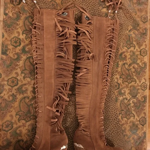 Spell and the gypsy Mimi over knee boots sz 40 - Picture 6 of 9